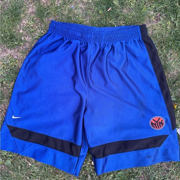 VINTAGE nike new york Knicks shorts - Picture 1 of 3